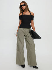 Companions Cargo Slack Pant Khaki