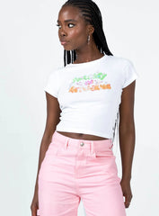 Mercury In Retrograde Top White