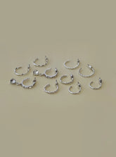 Delfine Earring Pack Silver