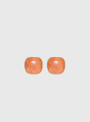 Tiera Gemstone Earrings Gold