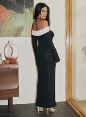 Anya Maxi Dress Black