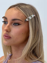 Kind To Another Hair Clips Silver / Multi