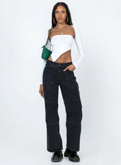 Koslo Bolero Top White