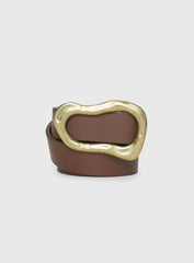 Leto Belt Brown Gold