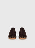 Therapy Banks Platform Clog Heels Brown