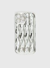 Keep Talking iPhone Case Silver