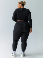 Achieve Activewear Leggings Black Curve