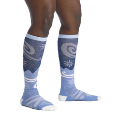 Women's Swirlwind Over-the-Calf Lightweight Ski & Snowboard Socks