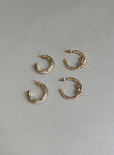 Moonshine Earring Set Gold