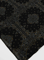 Solara Scarf Black Paisley