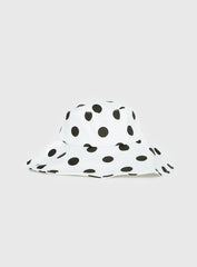 Leina Hat Cream Polka