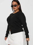 Lauraine Cardigan Black Curve