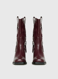 Cypress Western Boots Burgundy