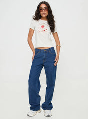 Cherry Cocktails Tee Cream