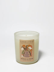 Berries & Cream 10 oz scented candle