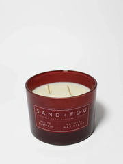 White Pumpkin 12 oz scented candle