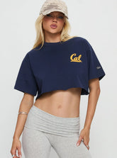 UC Berkeley Track Tee Blue