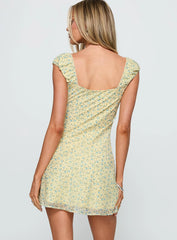 Seyani Mini Dress Yellow