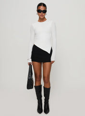 Yulkie Long Sleeve Top White