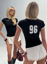 Good Guy Graphic Top Black