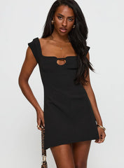 Sylvette Mini Dress Black