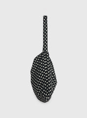 Tempting Tote Bag Black Polka