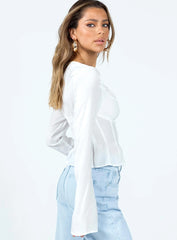 Lil Sweetheart Top Ivory