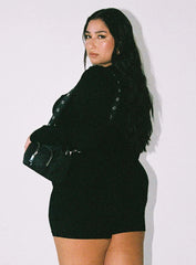 The Maxine Romper Black Curve