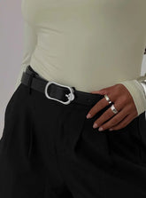 Ashtin Belt Black / Silver