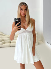 Bodee Mini Dress White