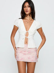 Piazia Mini Skirt Multi Floral