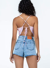 Meadow Short Denim Light Wash