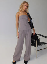 Ambient Wide Leg Pant Grey