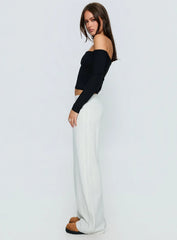 Ascenda Straight Leg Track Pant Grey Marle