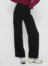 Fusion Tailored Track Pant Black