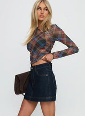 Gazelle Denim Skort Dark Indigo
