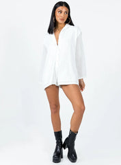Dimitry Romper White