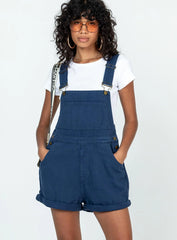 Kacey Short Overalls Navy
