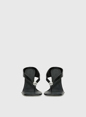 Two Summers Wedge Heels Black