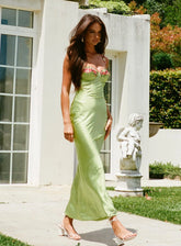Kenzie Maxi Dress Green Lower Impact
