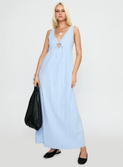 Elyza Maxi Dress Blue