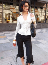 Hot Rod Capri Pant Black