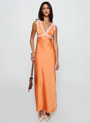 Natassja Maxi Dress Orange