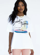 Saint Tropez White Tee