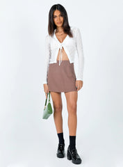 Marcos Long Sleeve Top White