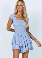 The Love Galore Romper Blue Petite