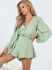 Morton Romper Sage