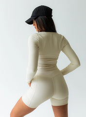 Thriving Activewear Top Latte