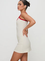 Letters Of Love Rib Sleep Mini Dress Multi