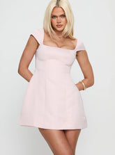 Mariza Mini Dress Light Pink